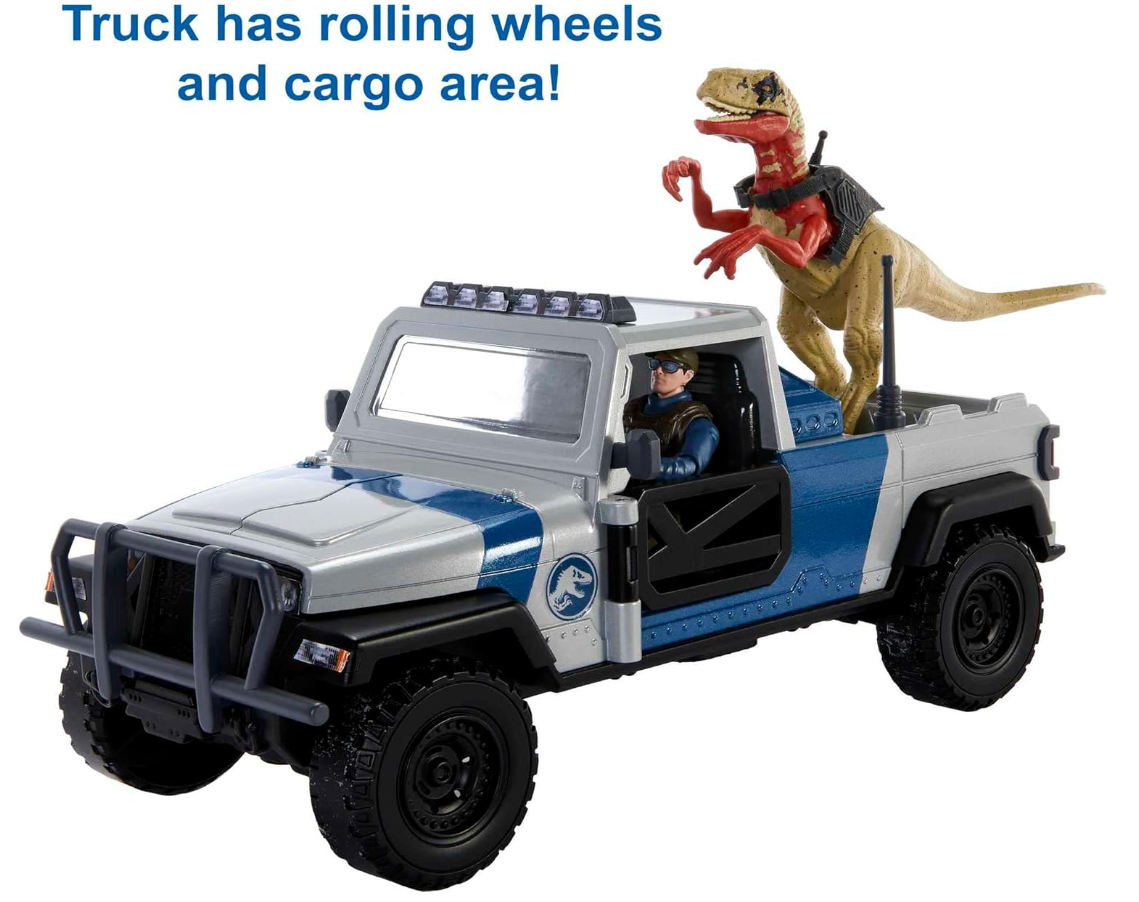 Jurassic World Search 'n Smash Truck Set - Mattel