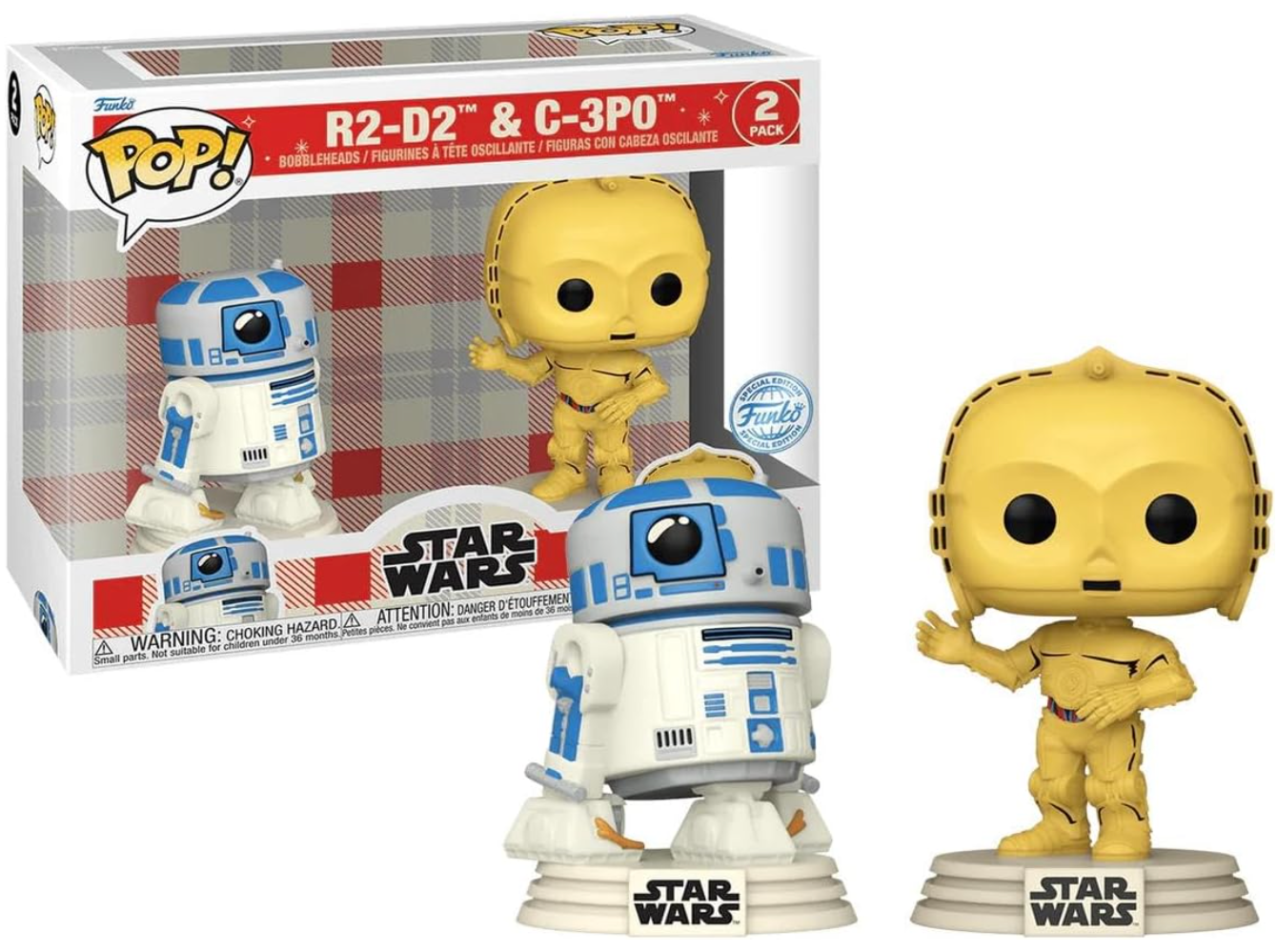 Pop! Star Wars: Retro Reimagined Series - R2-D2 & C-3PO 2-Pack (Target Exclusive)