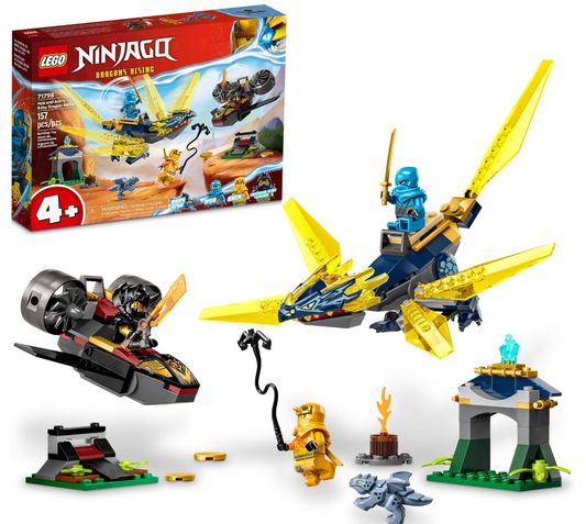 LEGO NINJAGO NYA and Arin’s Baby Dragon Battle 71798