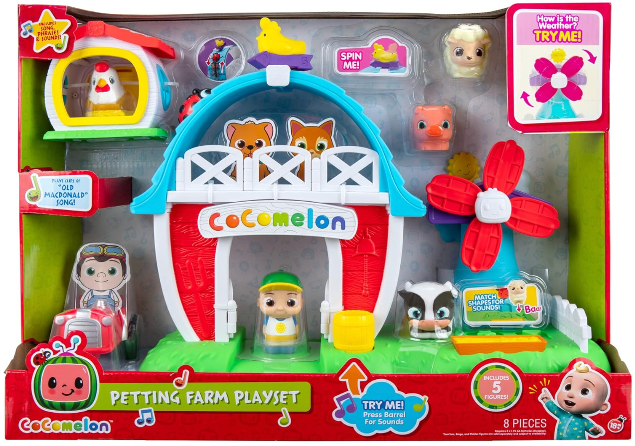 CoComelon Petting Farm Playset