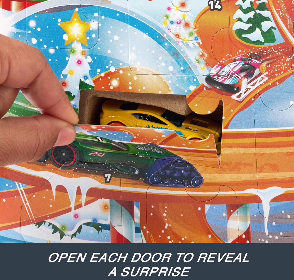 Hot Wheels Toy Cars, 2024 Advent Calendar