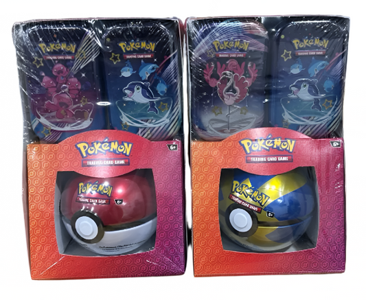 Paldean Fates Mini Tins & Pokeball Box