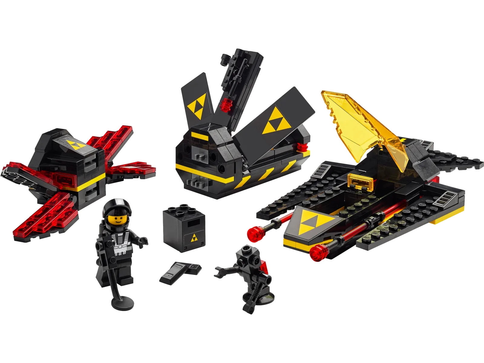 LEGO 40580 Blacktron Cruiser Space System 356 Piece Building Set
