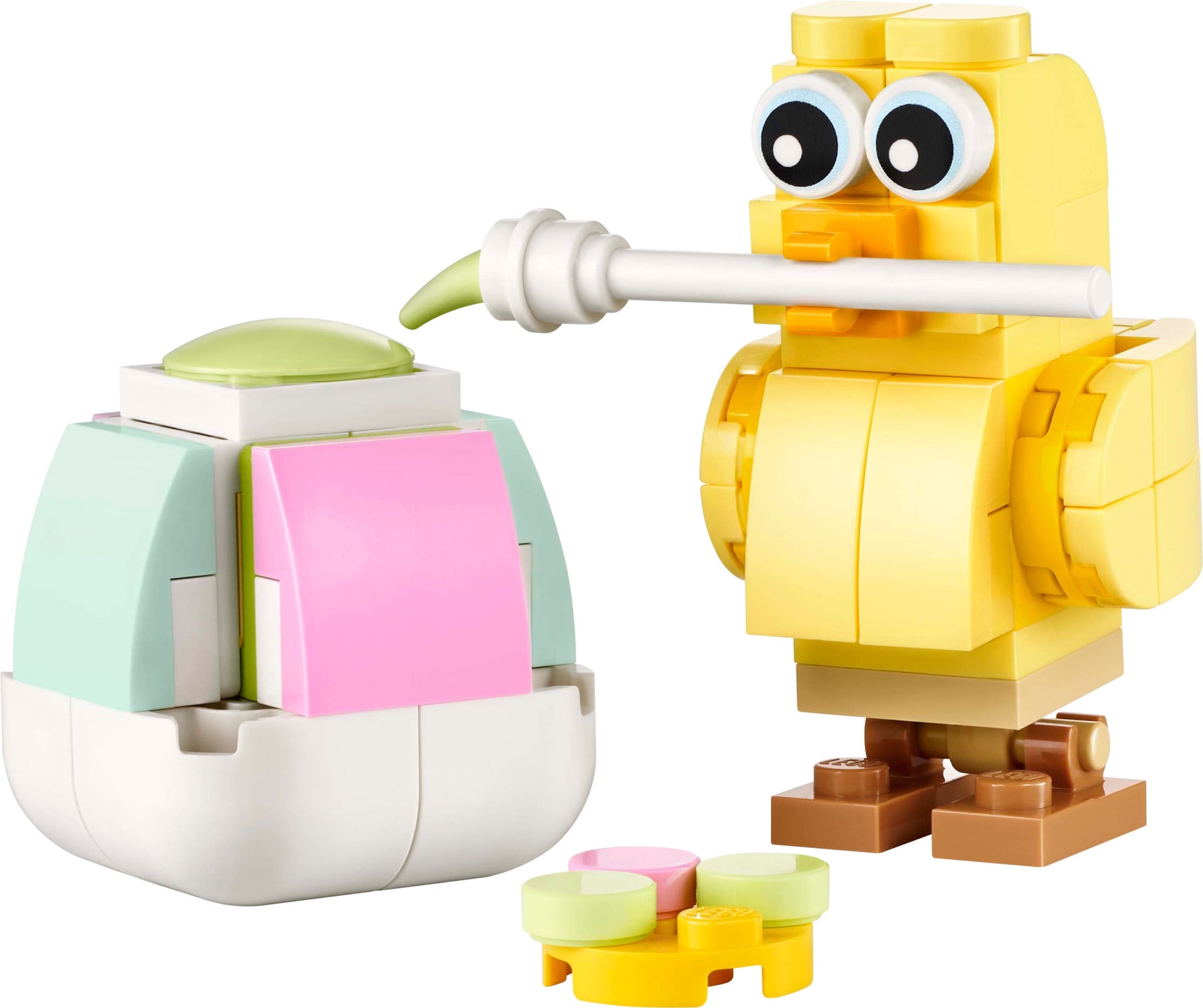 LEGO Creator Easter Egg Chick Painting Fun - Building Kit with Chick and Egg - Great Easter