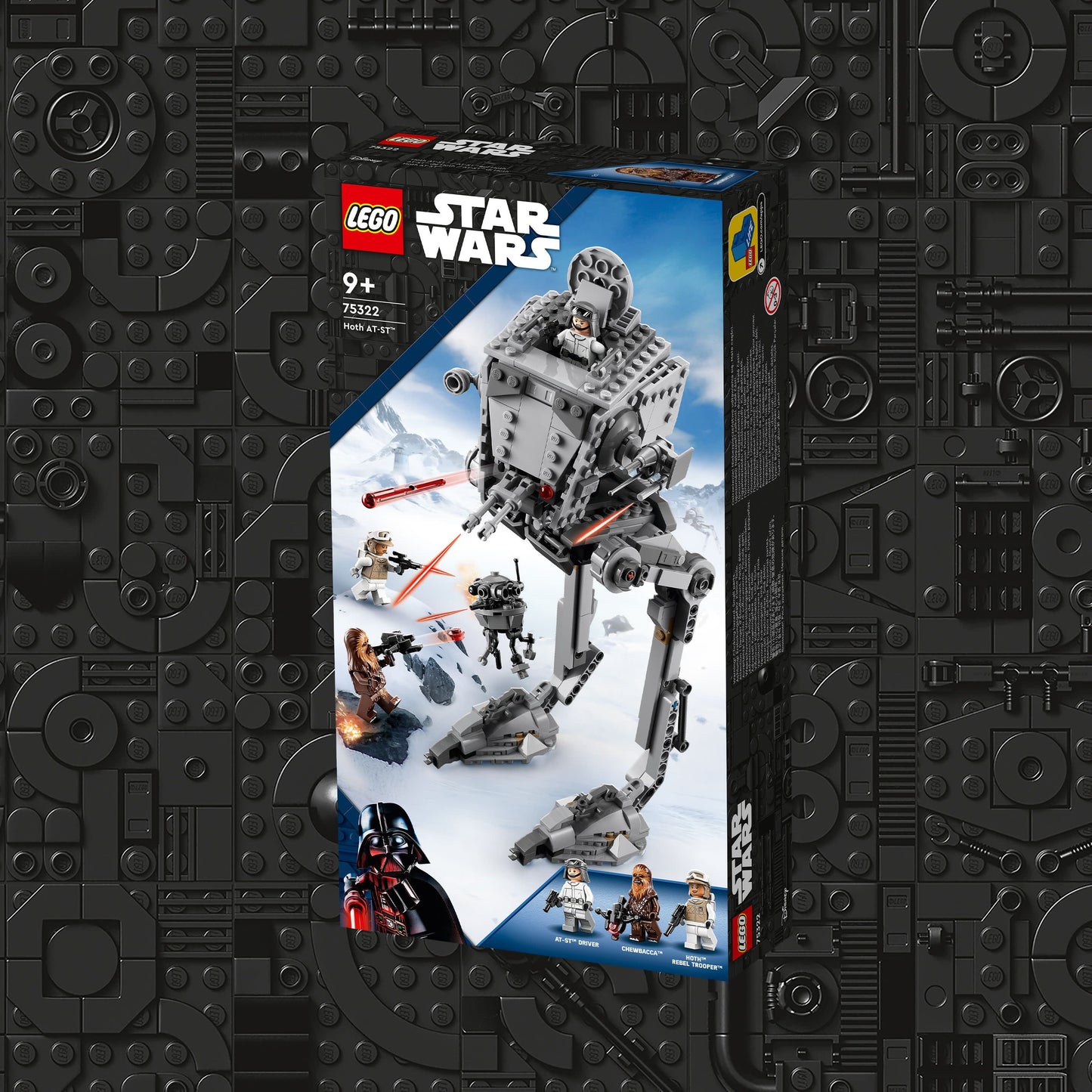 LEGO 75322 Star Wars Hoth AT-ST 75322 Toy Building Kit (586 Pieces)