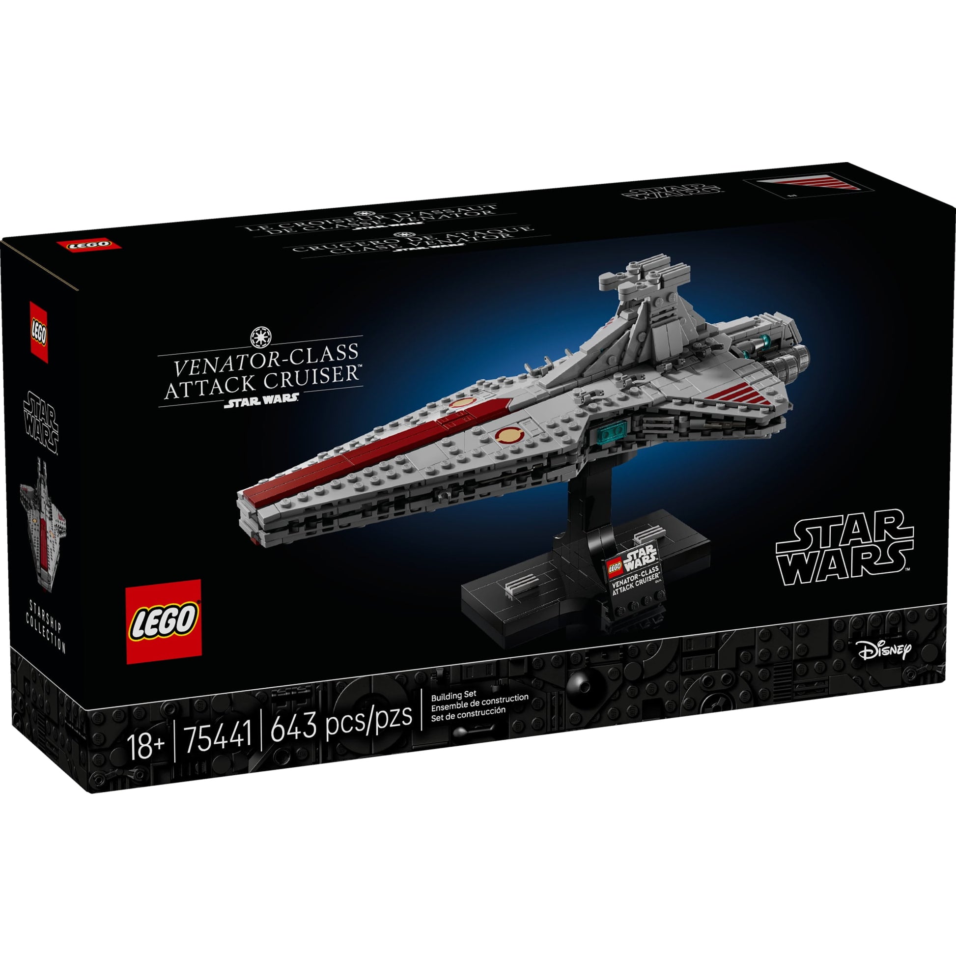 LEGO Star Wars Venator-Class Attack Cruiser Building Set for Adults, Men & Women, Ages 18+ -