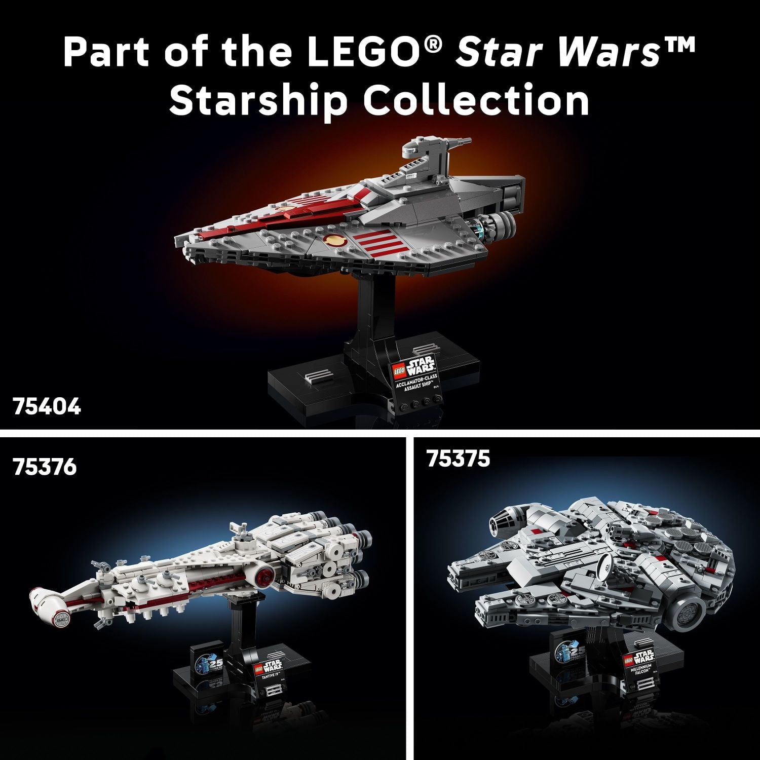 LEGO Star Wars: Return of the Jedi Home One Starcruiser Building Set for Adults - Star Wars