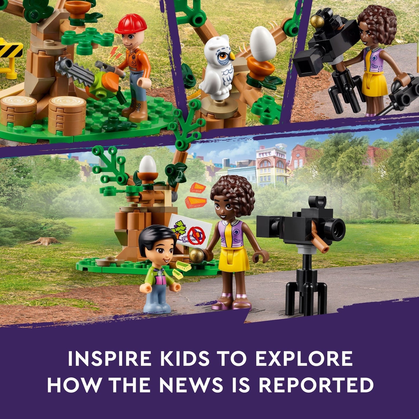 LEGO Friends Newsroom Van 41749 Building Toy Set, Creative Fun for Ages 6+, includes