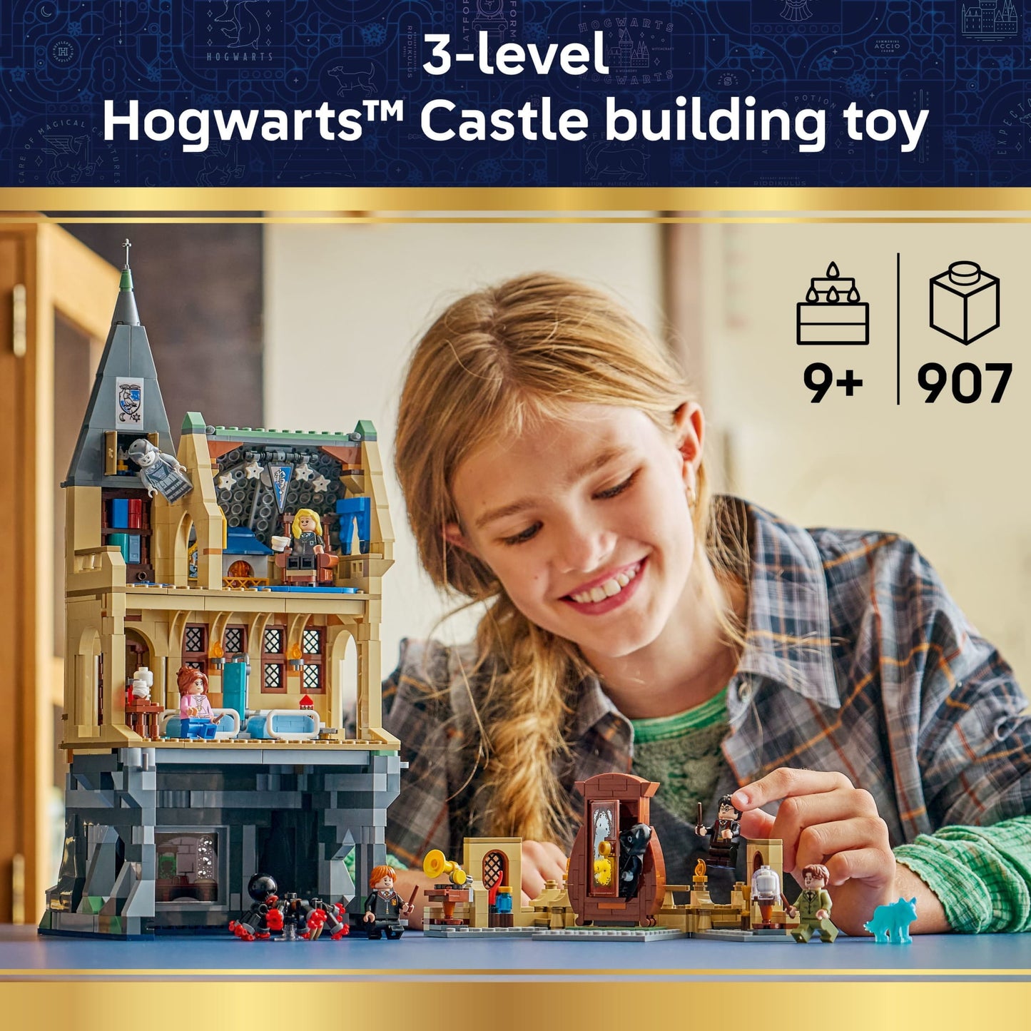 LEGO Harry Potter Hogwarts Castle: Hospital Wing Building Toy for Girls & Boys