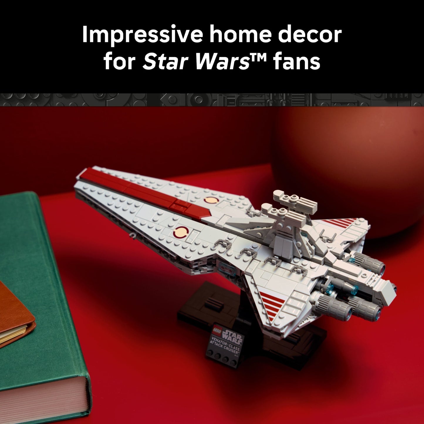 LEGO Star Wars Venator-Class Attack Cruiser Building Set for Adults, Men & Women, Ages 18+ -
