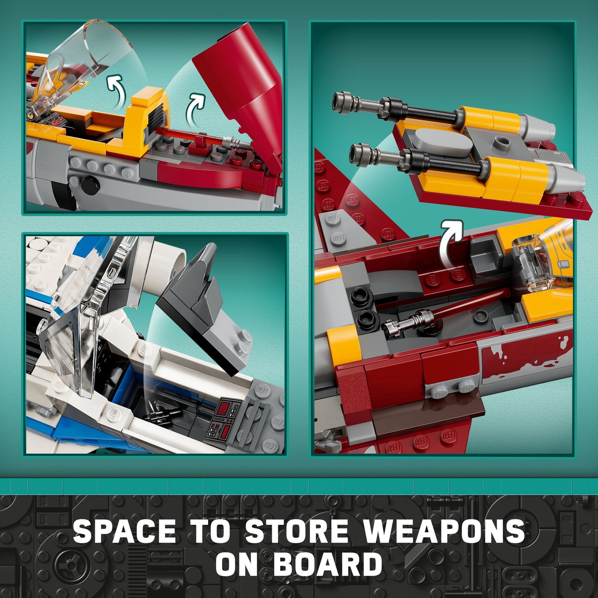 LEGO Star Wars: Ahsoka New Republic E-Wing vs. Shin Hati’s Starfighter 75364 Star Wars Playset