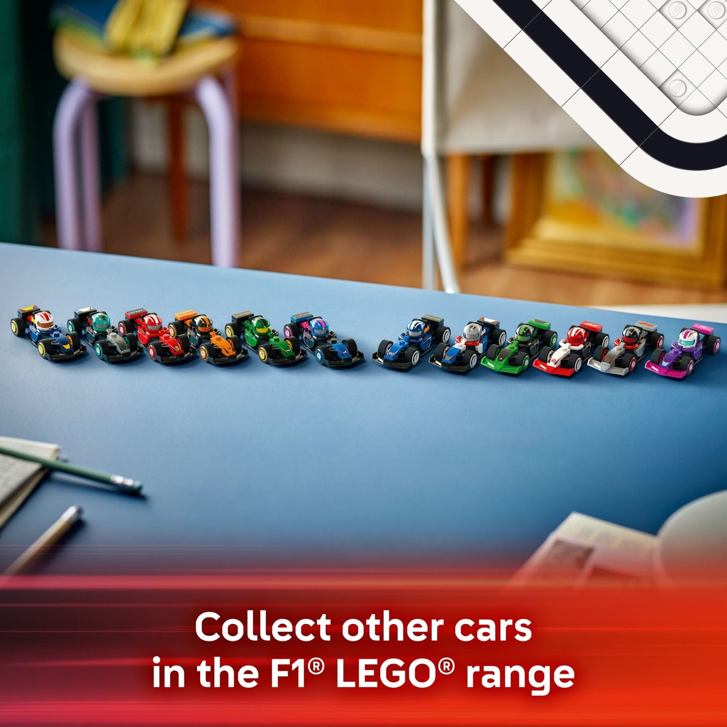 LEGO F1 Collectible Race Cars, 6 Pack