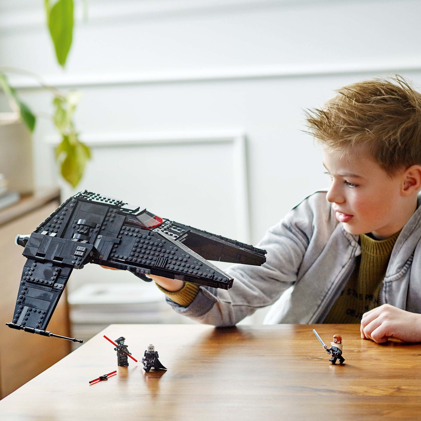 LEGO Star Wars Inquisitor Transport Scythe 75336 Buildable Toy Starship, Obi-Wan Kenobi Set,