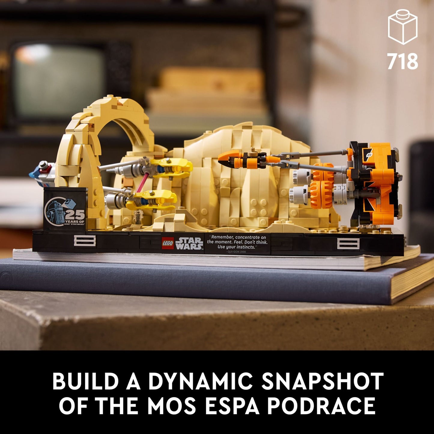 LEGO Star Wars: The Phantom Menace Mos Espa Podrace Diorama, Build and Display Model for