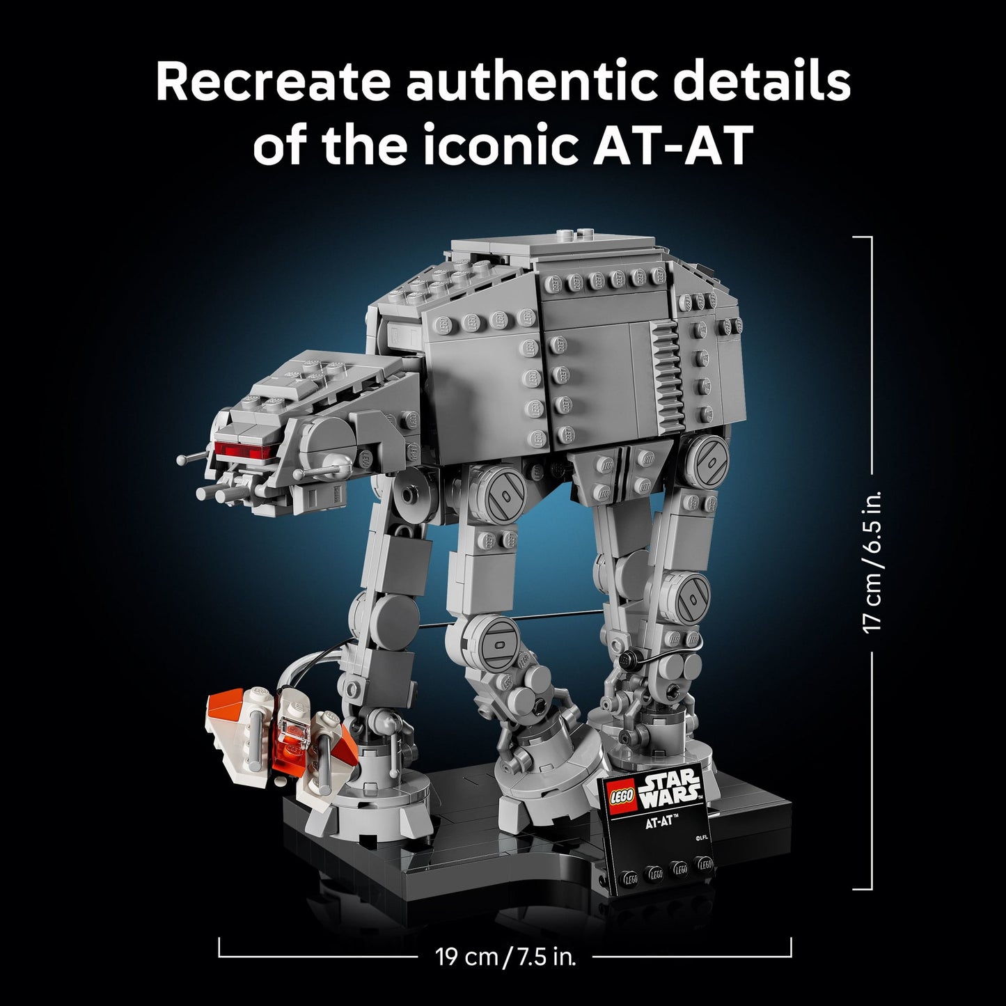 LEGO Star Wars AT-AT Walker Building Set for Adults, Ages 18+ - Collectible & Room Decor for