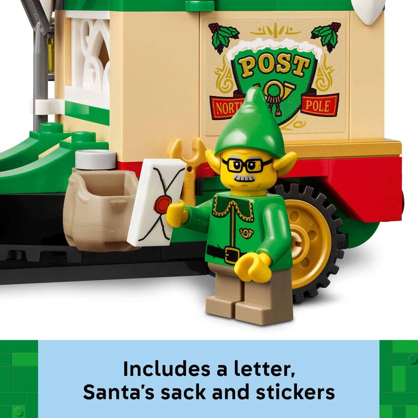 LEGO Santa’s Delivery Truck Building Toy for Kids - Construction Set for Play or Christmas