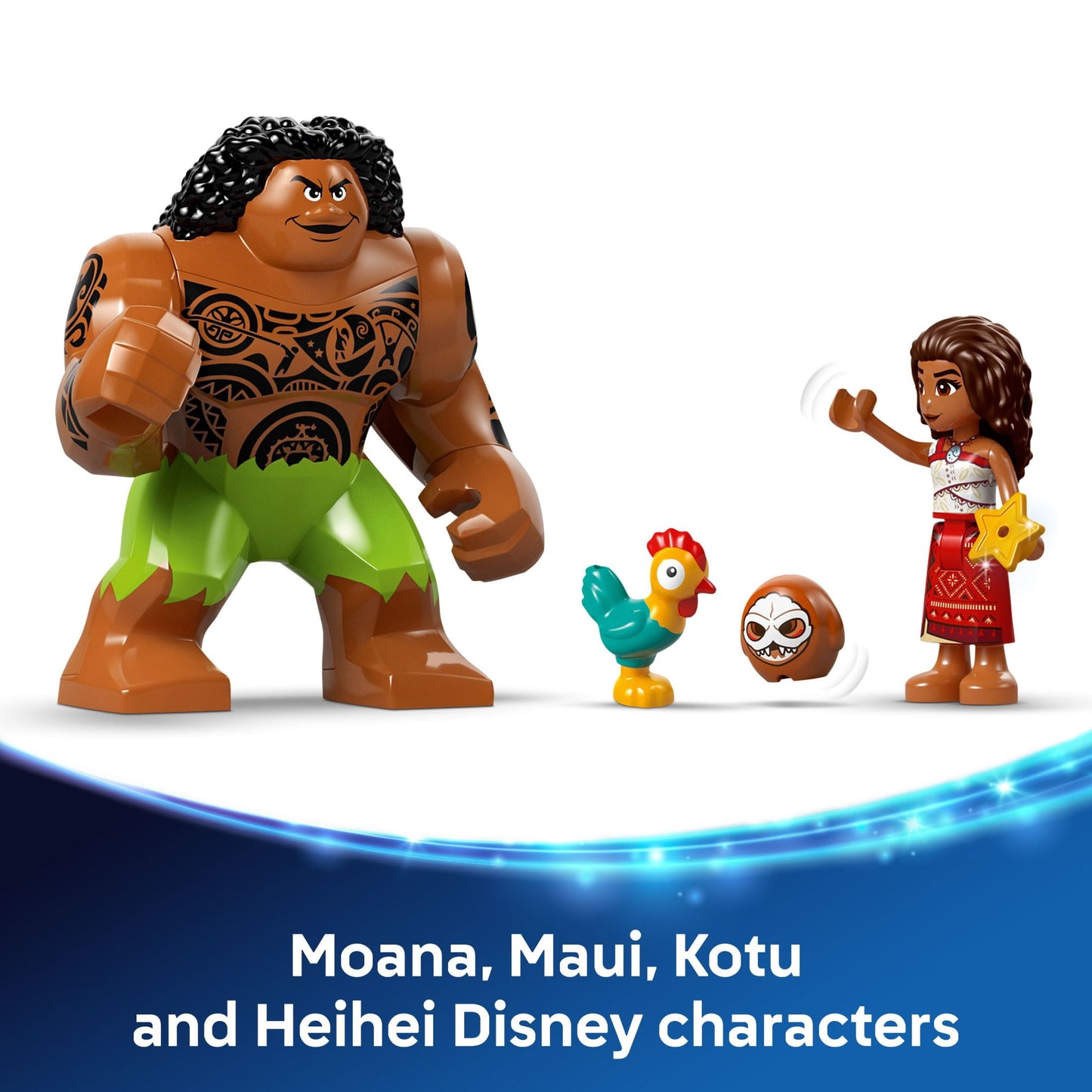 LEGO Disney Moana 2 Kakamora Barge Kids Toy
