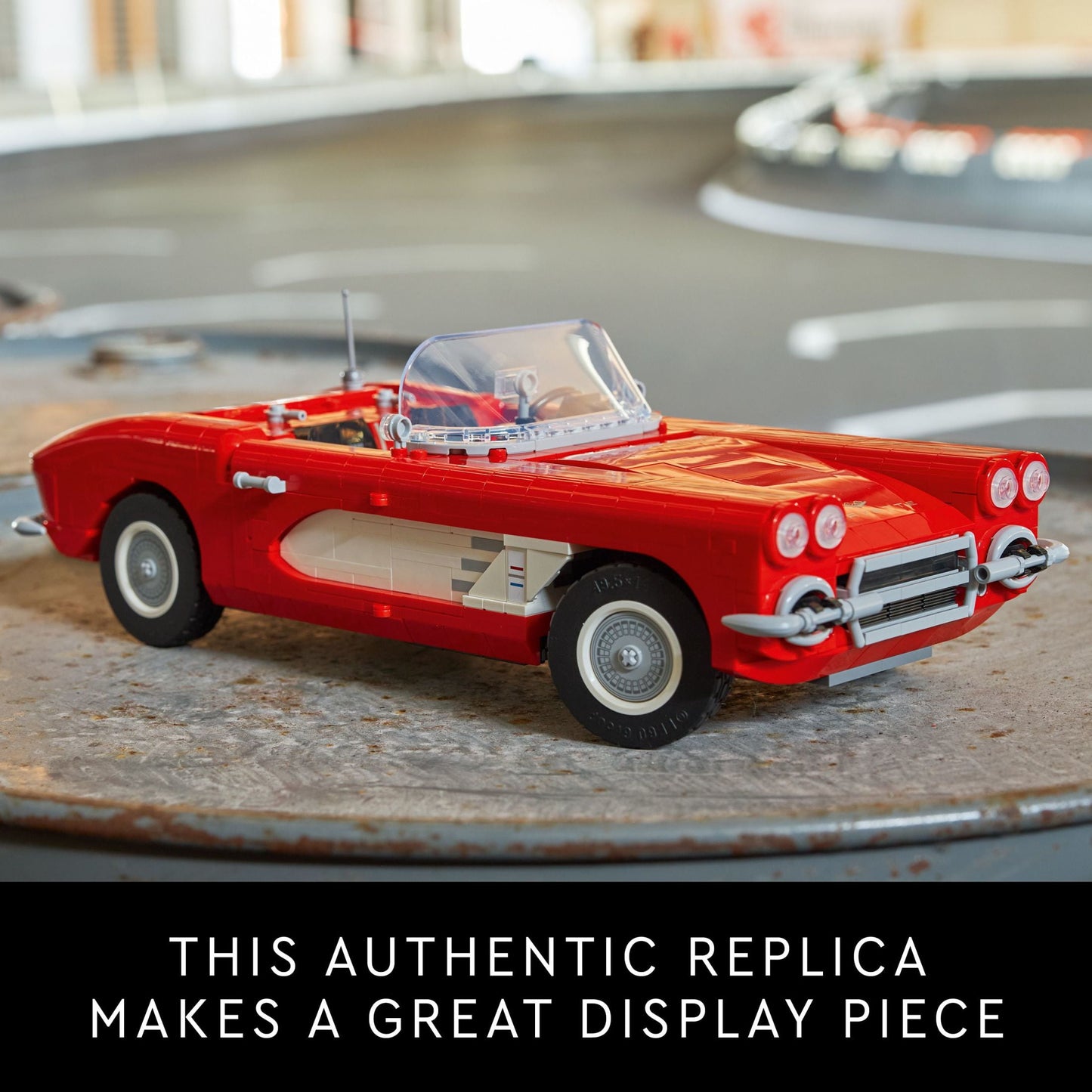 LEGO Icons Corvette Model Car Kit - Buildable DIY Classic Corvette Set for Adults, Ages 18+ -