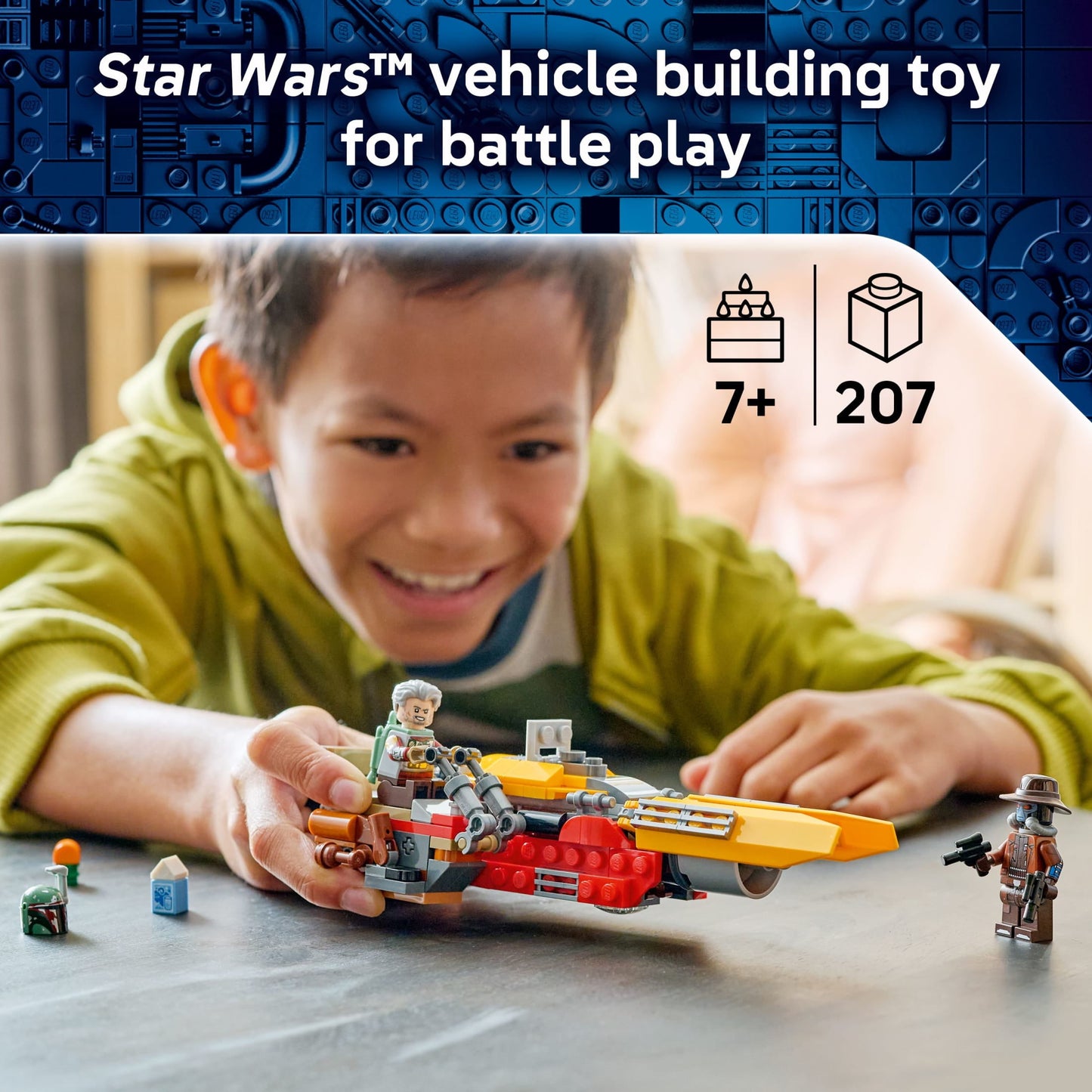 LEGO Star Wars Cobb Vanth’s Speeder Building Toy for Boys & Girls