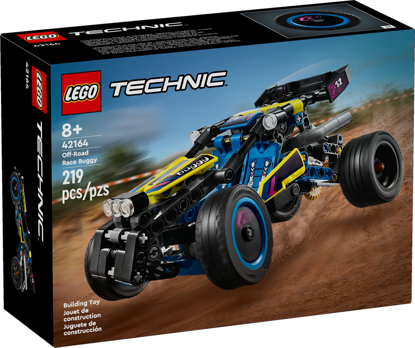 LEGO Technic Off-Road Race Buggy Buildable Car Toy, Cool Toy for 8 Year Old Boys, Girls and