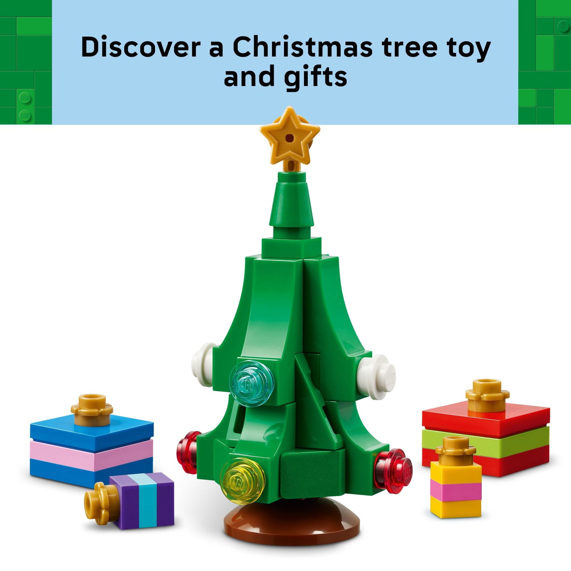 LEGO Santa’s Delivery Truck Building Toy for Kids - Construction Set for Play or Christmas