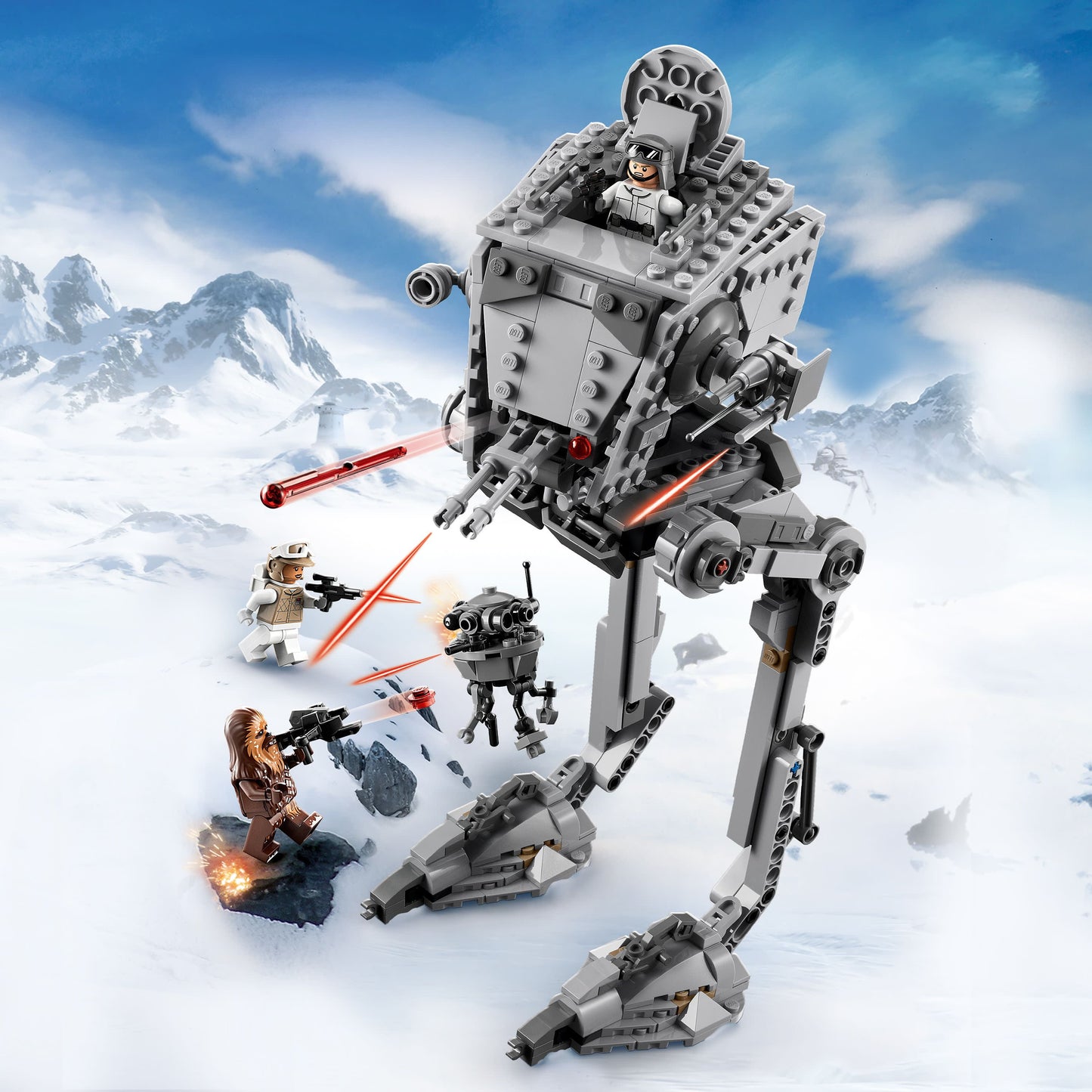LEGO 75322 Star Wars Hoth AT-ST 75322 Toy Building Kit (586 Pieces)