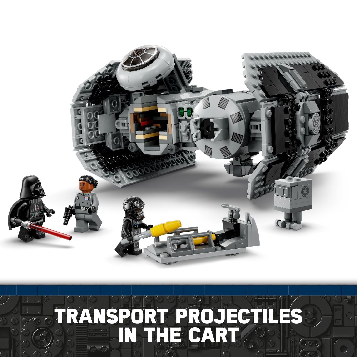 LEGO Star Wars TIE Bomber Starfighter Buildable Toy 75347