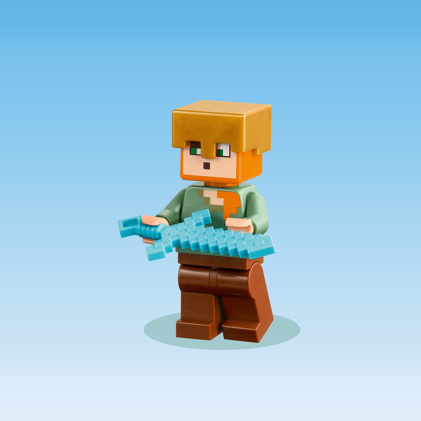 LEGO Minecraft The Armory Building Set, Includes Popular Minecraft Figures Alex and