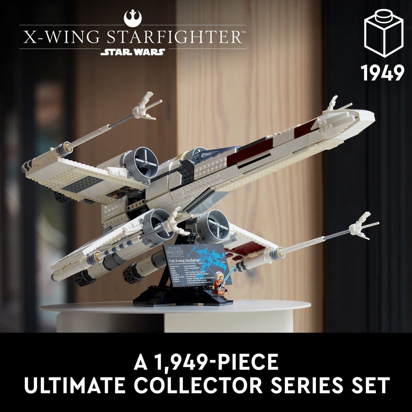 LEGO Star Wars Ultimate Collector Series X-Wing Starfighter Building Set for Adults,